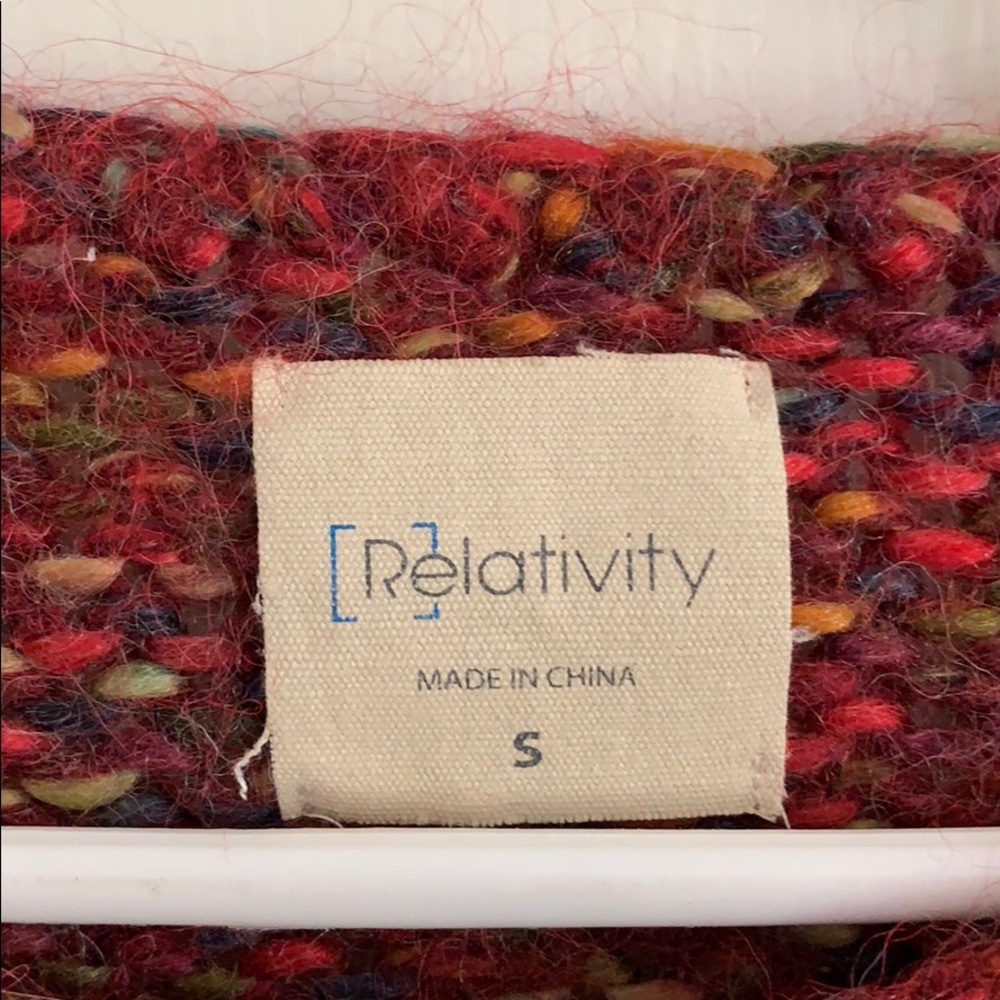 Relativity Multicolored Sweater - Picture 4 of 7
